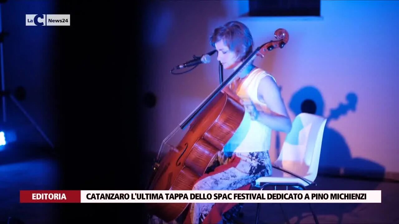 Catanzaro l'ultima tappa dello Spac Festival dedicato a Pino Michienzi