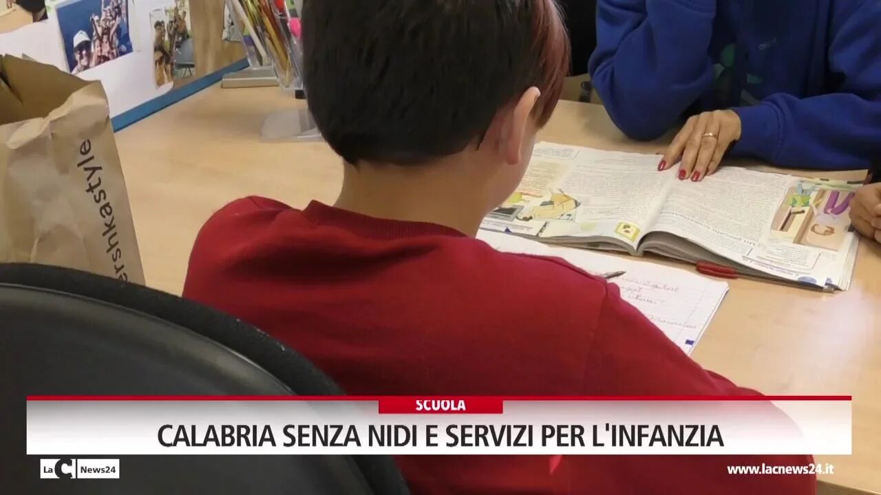 Calabria senza nidi e servizi per l'infanzia