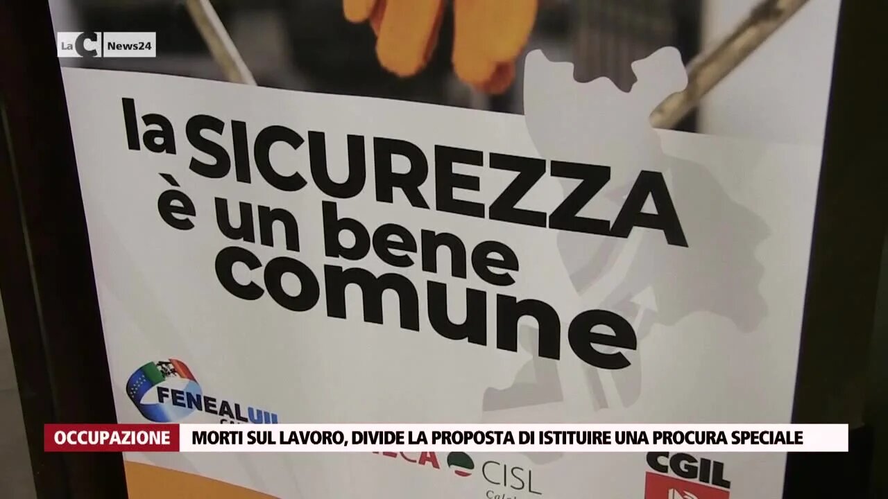 Morti sul lavoro, divide la proposta di istituire una procura speciale