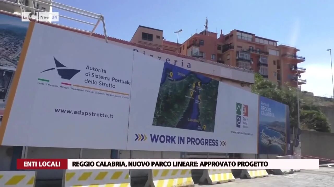 Reggio Calabria, nuovo parco lineare: approvato progetto