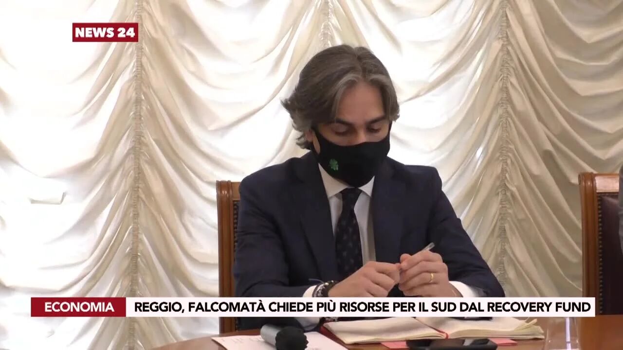 Reggio, Falcomatà chiede più risorse per il Sud dal recovery fund