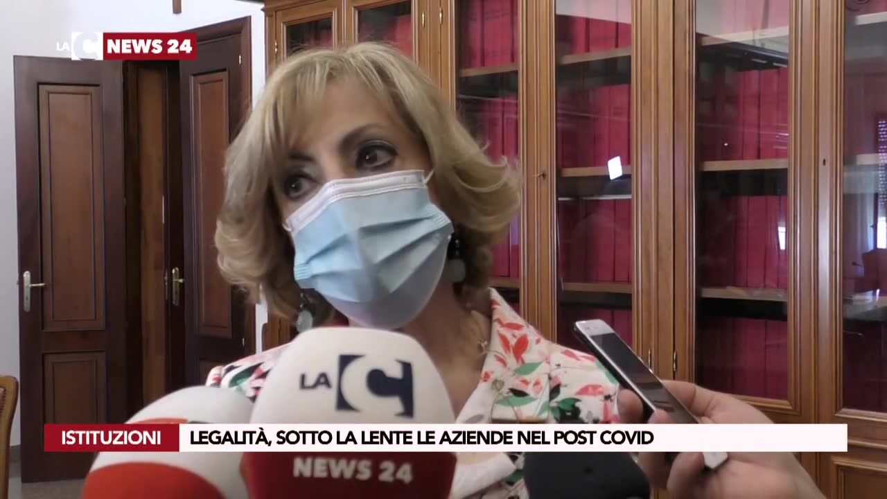 Legalità, sotto la lente le aziende nel post Covid
