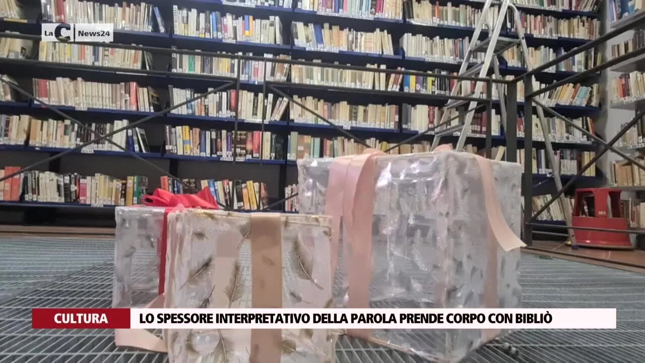 Lo spessore interpretativo della parola prende corpo con Bibliò