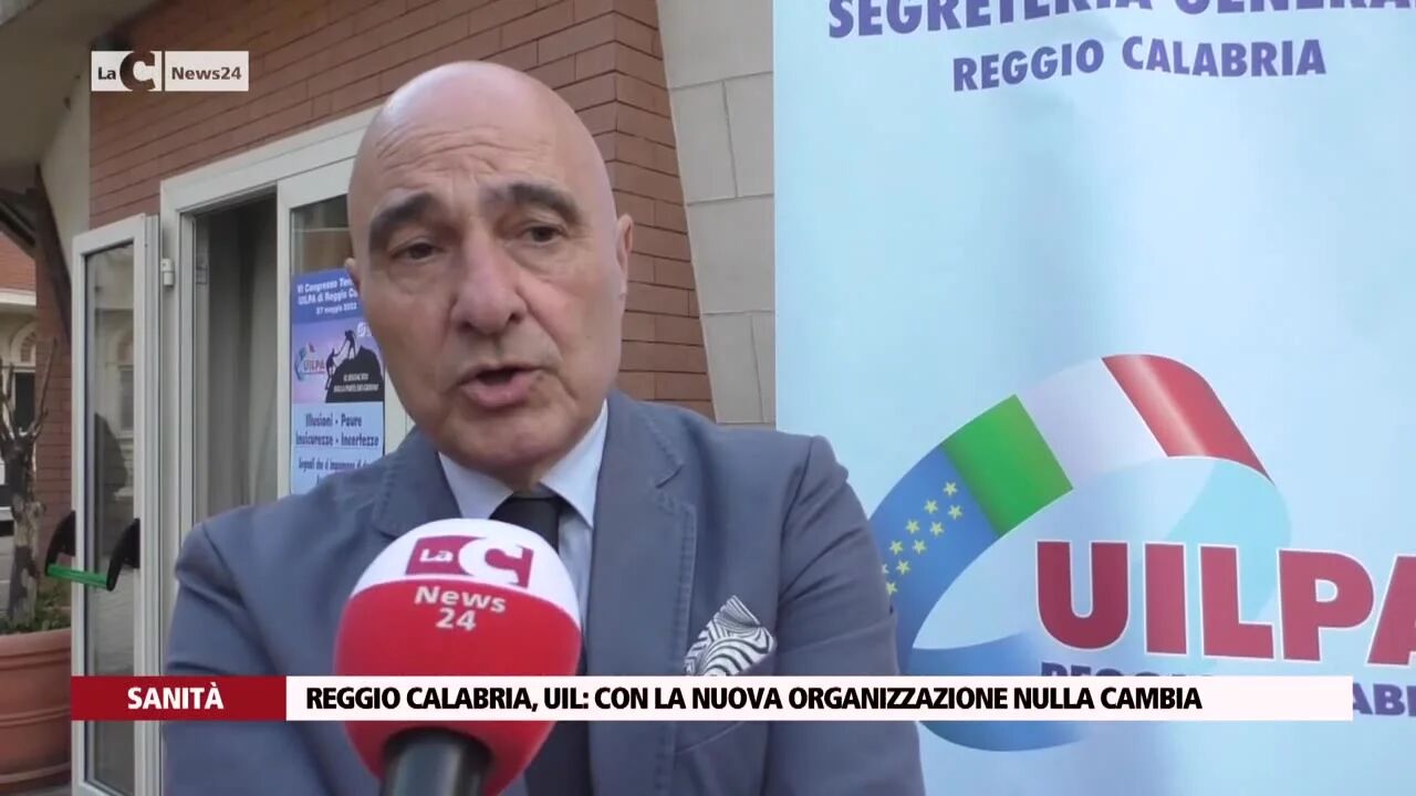 Reggio Calabria, Uil: con la nuova organizzazione nulla cambia