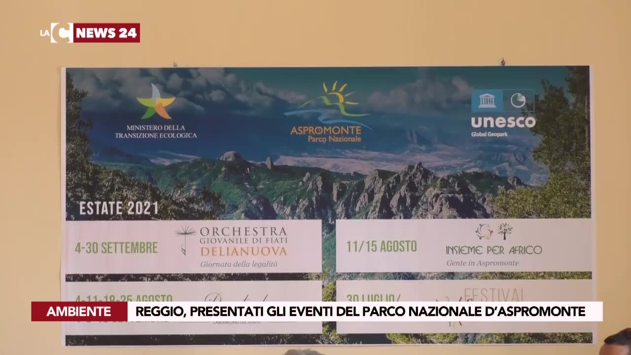 Reggio, presentati gli eventi del Parco nazionale d’Aspromonte