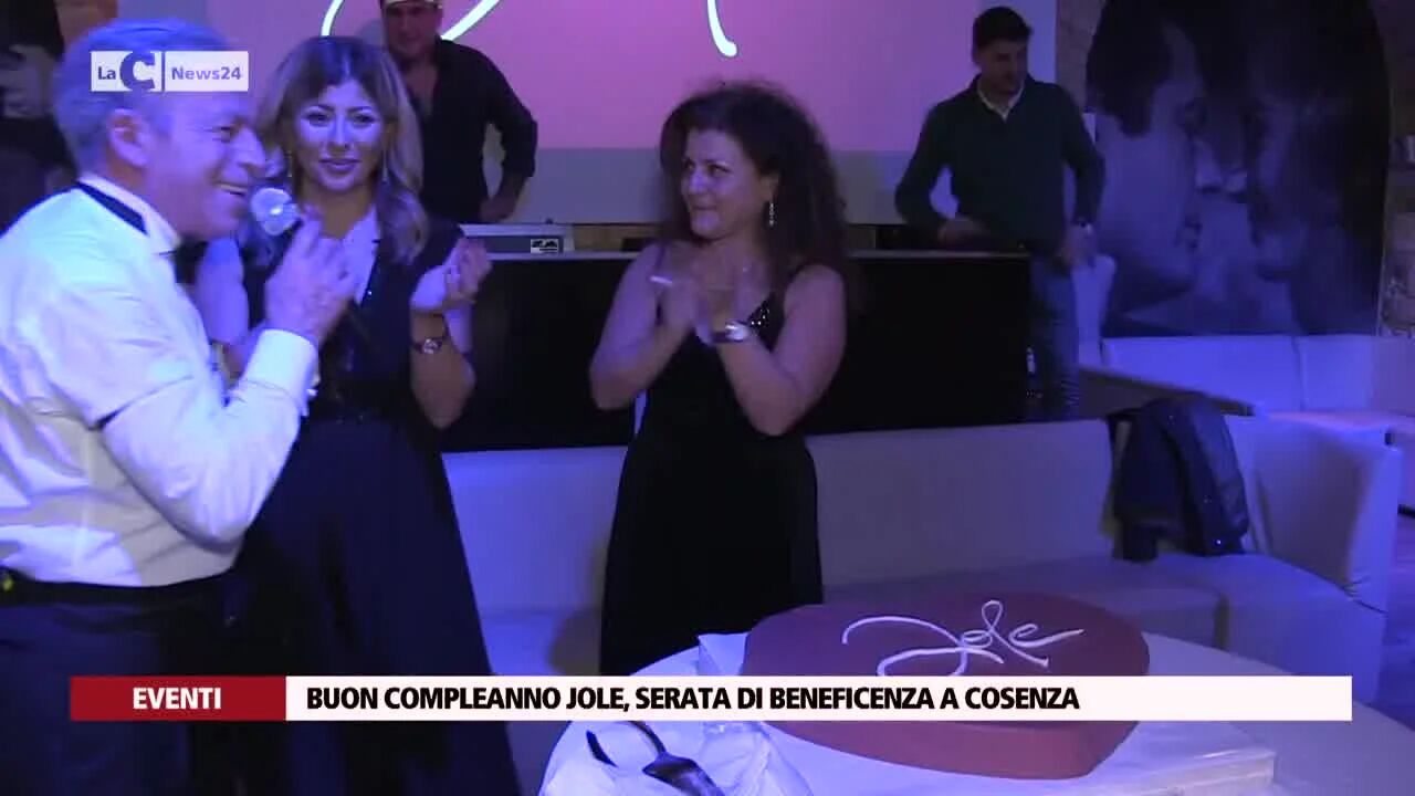 Buon compleanno Jole, serata di beneficenza a Cosenza