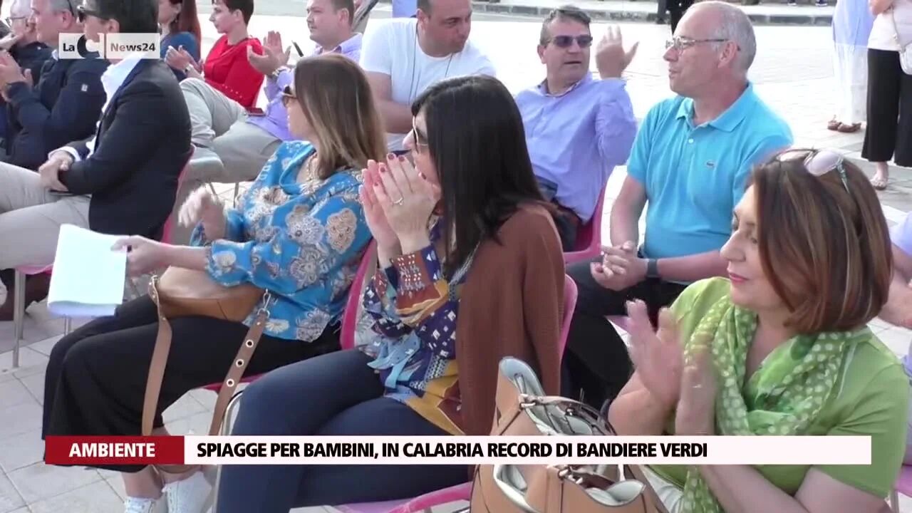 Spiagge per bambini, in Calabria record di bandiere verdi