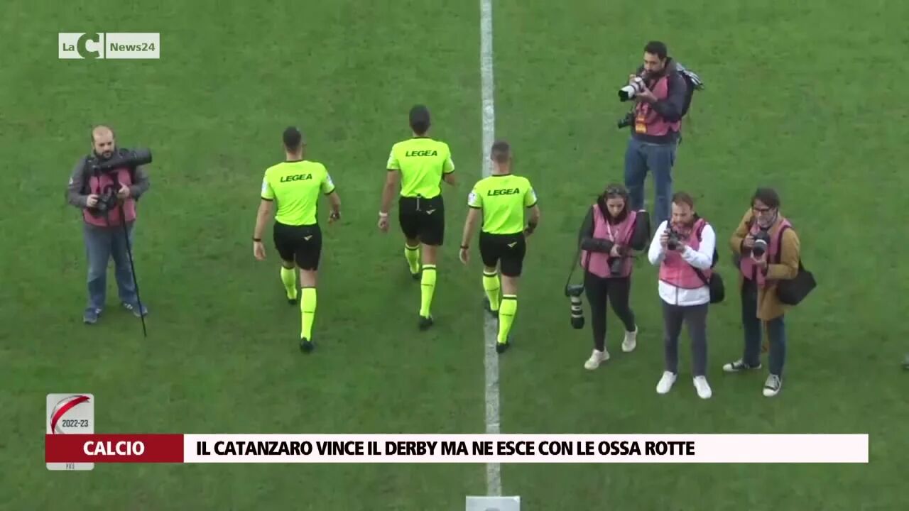 Il Catanzaro vince il derby ma ne esce con le ossa rotte