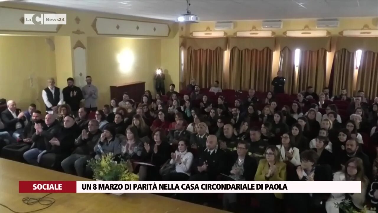 Un 8 Marzo di parità nella Casa circondariale di Paola