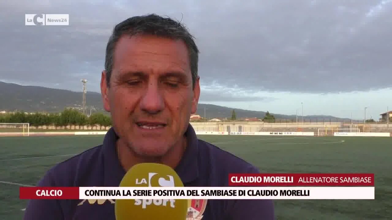 Continua la serie positiva del Sambiase di Claudio Morelli