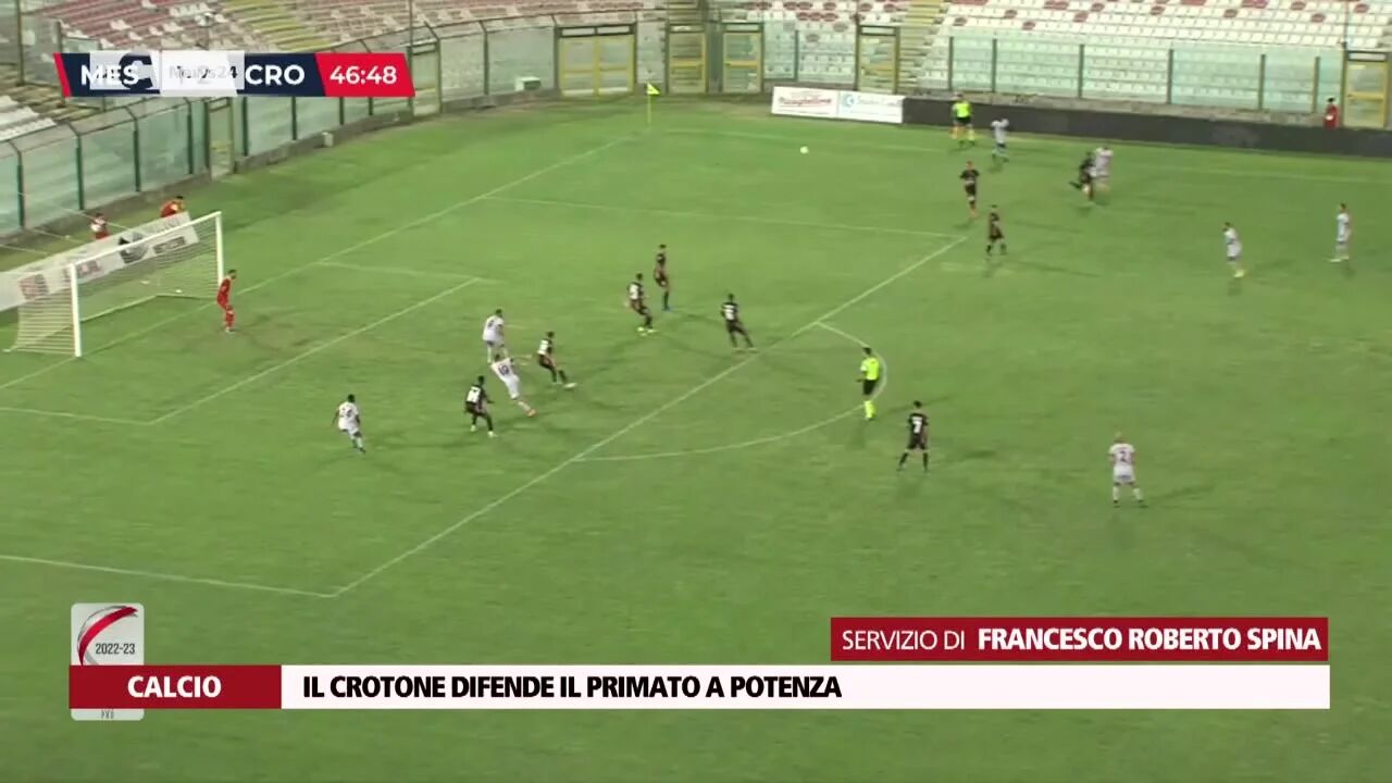 Il Crotone difende il primato a Potenza