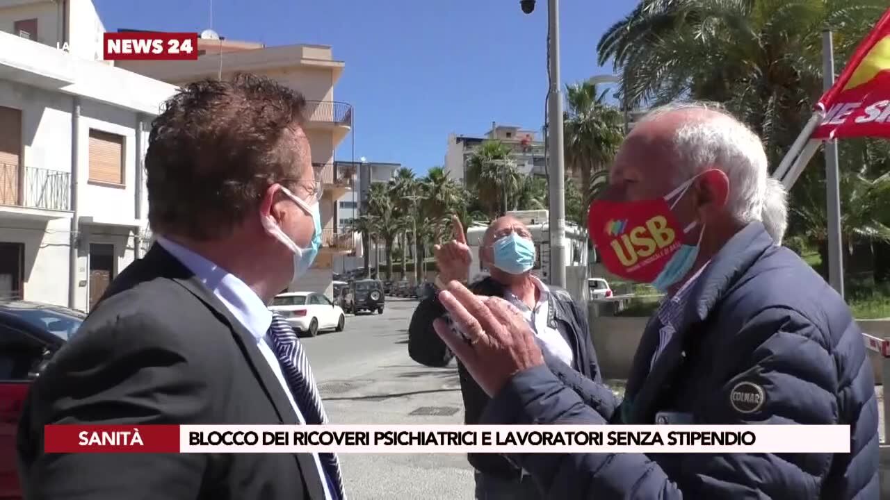 Blocco dei ricoveri psichiatrici e lavoratori senza stipendio