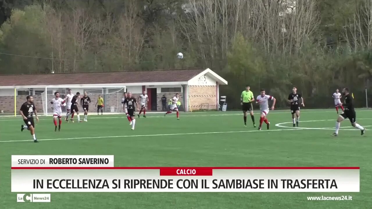 In Eccellenza si riprende con il Sambiase in trasferta