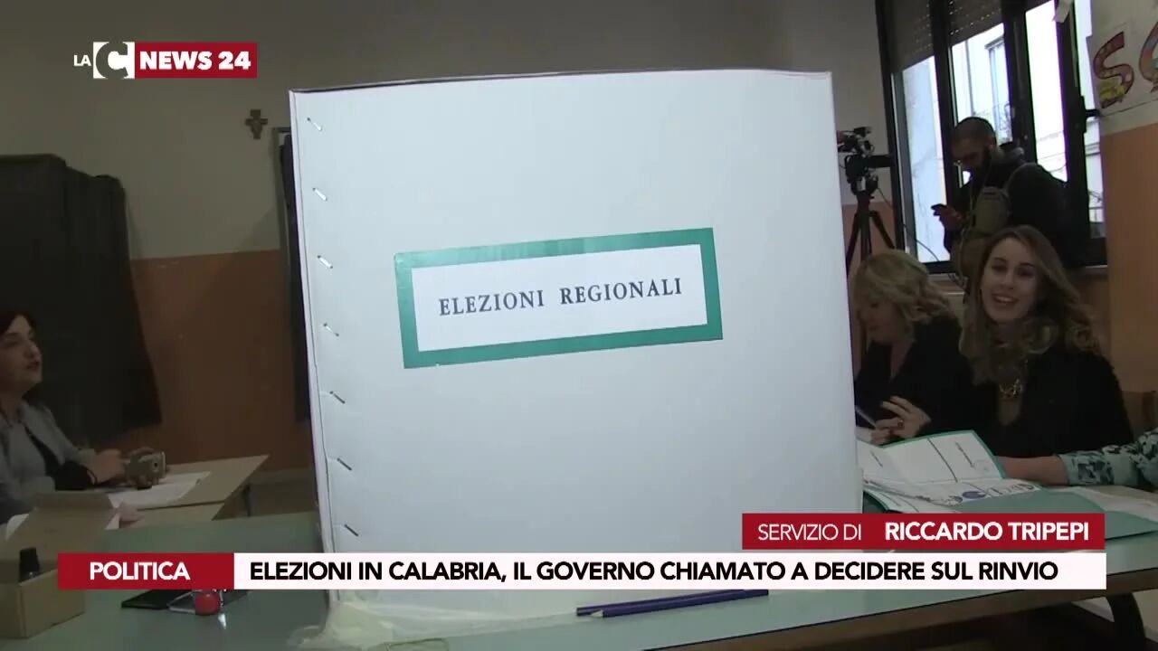 Elezioni in Calabria, il Governo chiamato a decidere sul rinvio