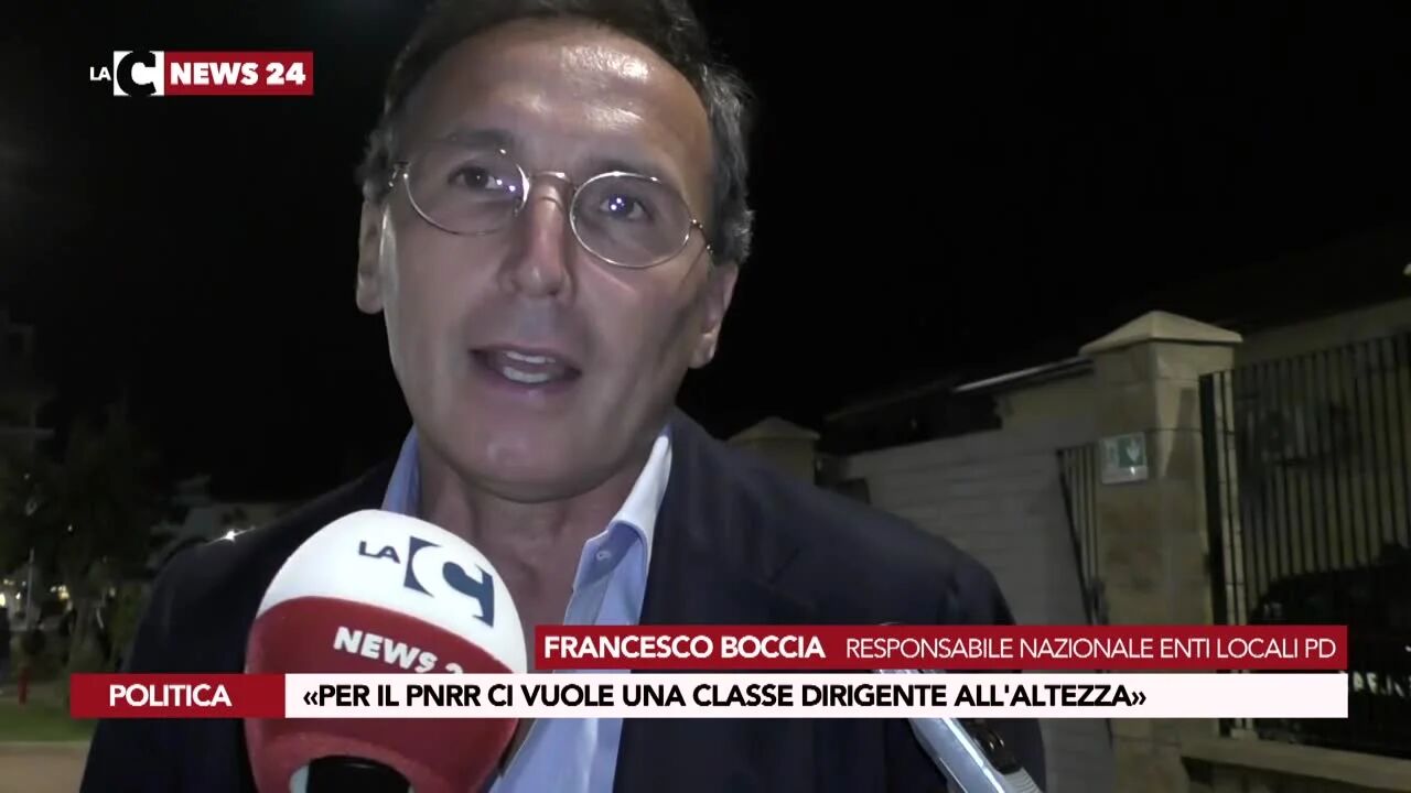«Per il Pnrr ci vuole una classe dirigente all’altezza»
