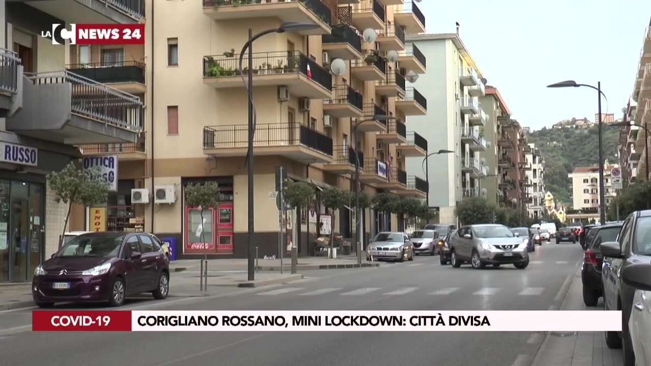 Corigliano Rossano, mini lockdown: città divisa