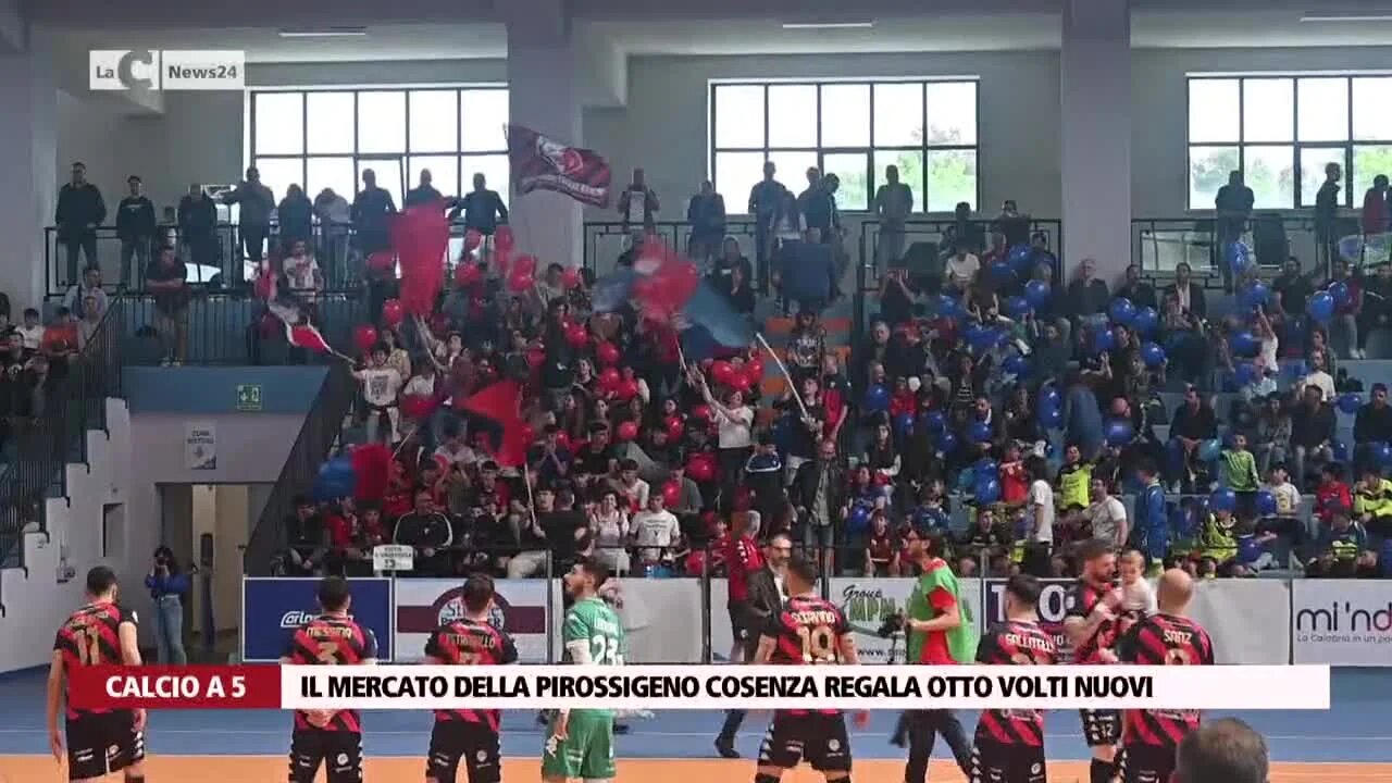 Il mercato della Pirossigeno Cosenza regala otto volti nuovi