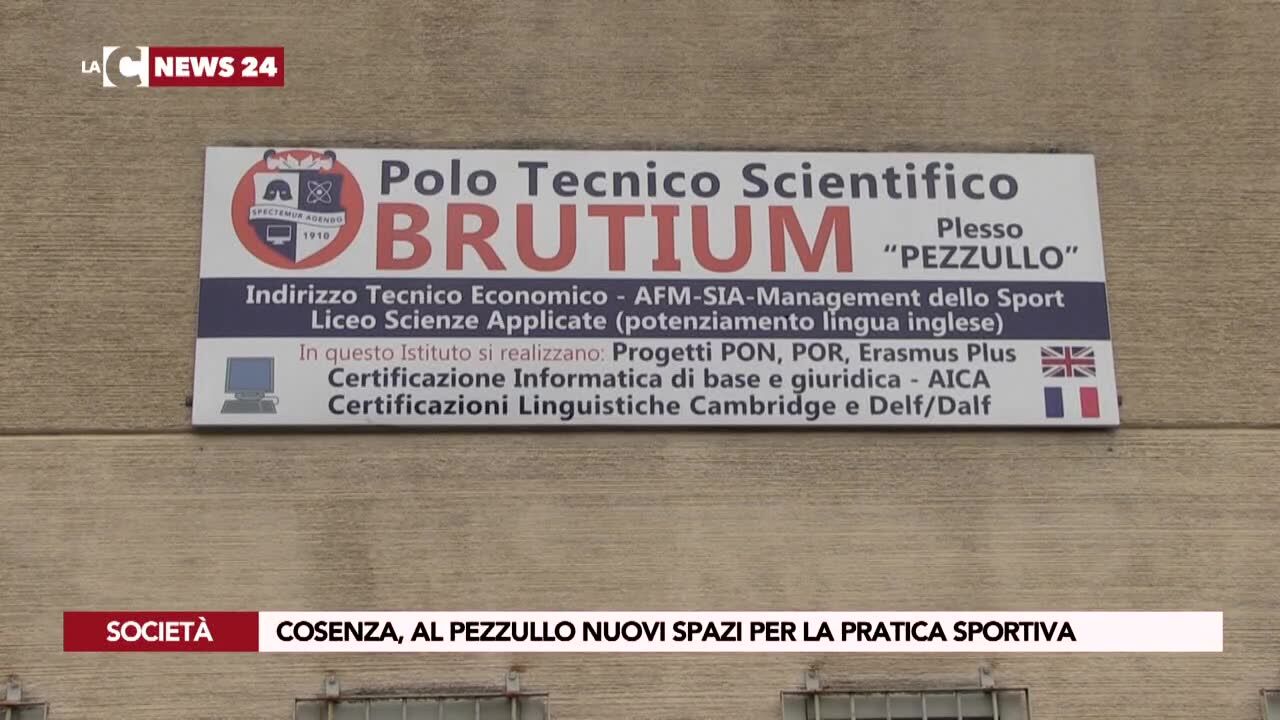 Cosenza, al Pezzullo nuovi spazi per la pratica sportiva
