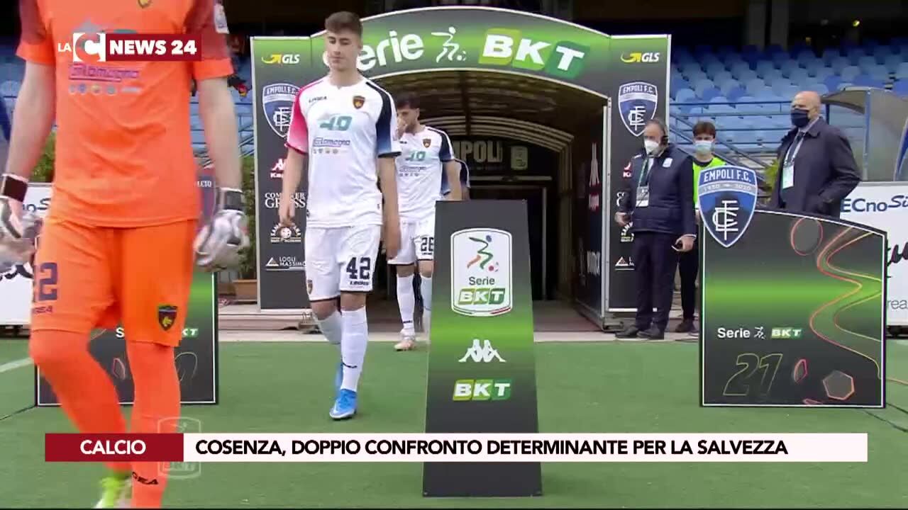 Cosenza, doppio confronto determinante per la salvezza