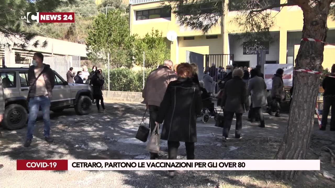 Cetraro, partono le vaccinazioni per gli over 80