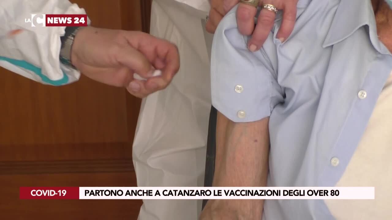 Partono anche a Catanzaro le vaccinazioni degli over 80