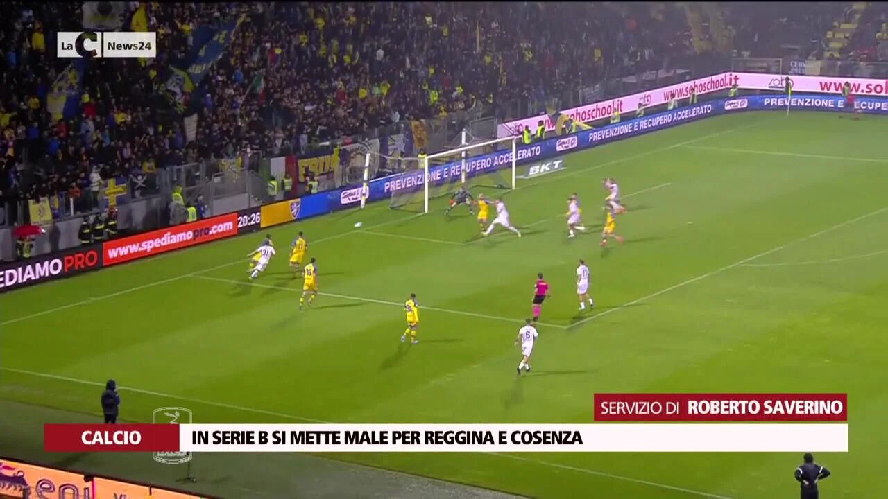 In Serie B si mette male per Reggina e Cosenza