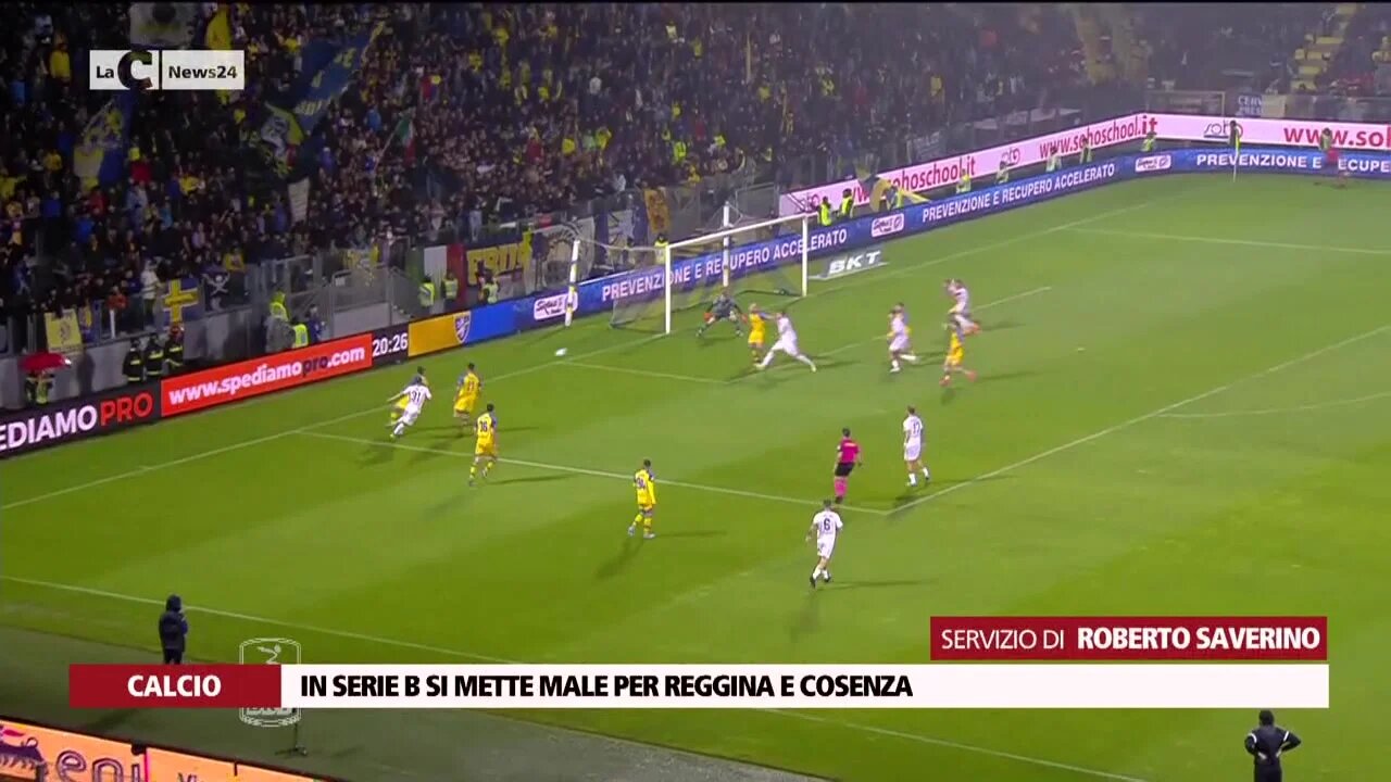 In Serie B si mette male per Reggina e Cosenza