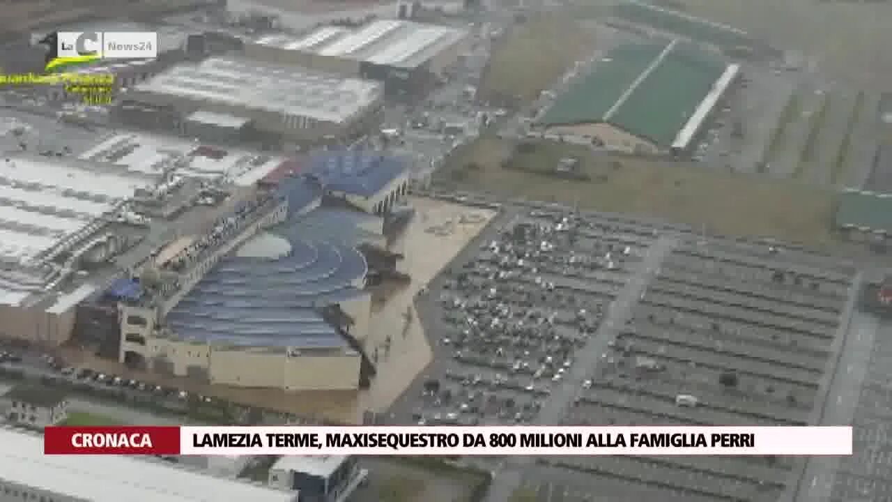 Lamezia Terme, maxisequestro da 800 milioni alla famiglia Perri