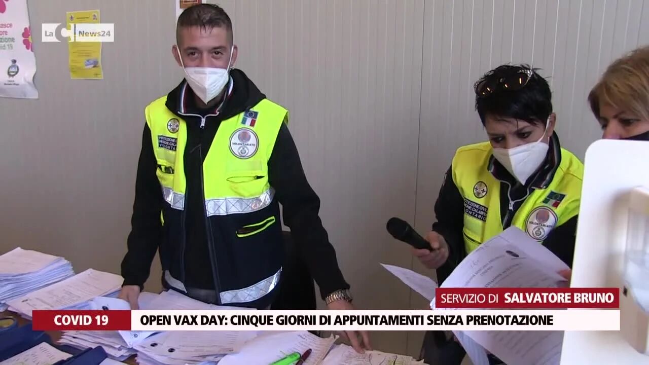Open Vax Day: cinque giorni di appuntamenti senza prenotazione