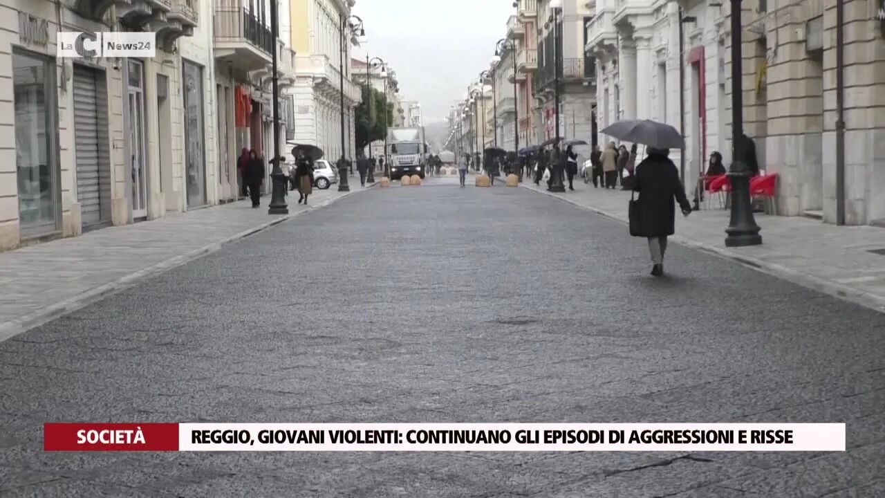 Reggio Calabria, giovani violenti: continuano gli episodi di aggressioni e risse