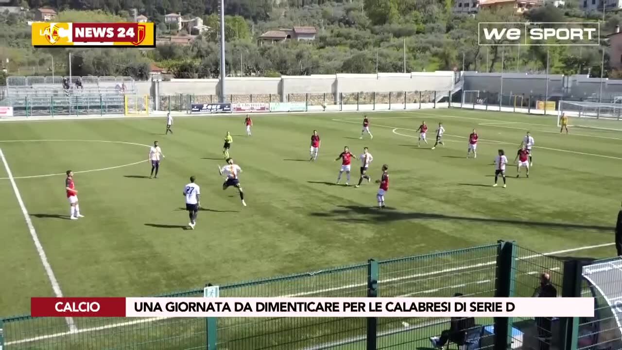 Una giornata da dimenticare per le calabresi di Serie D
