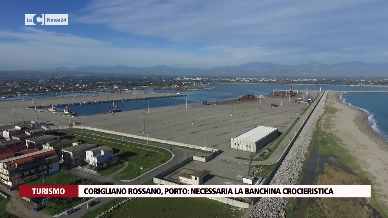 Corigliano Rossano, porto: necessaria la banchina crocieristica