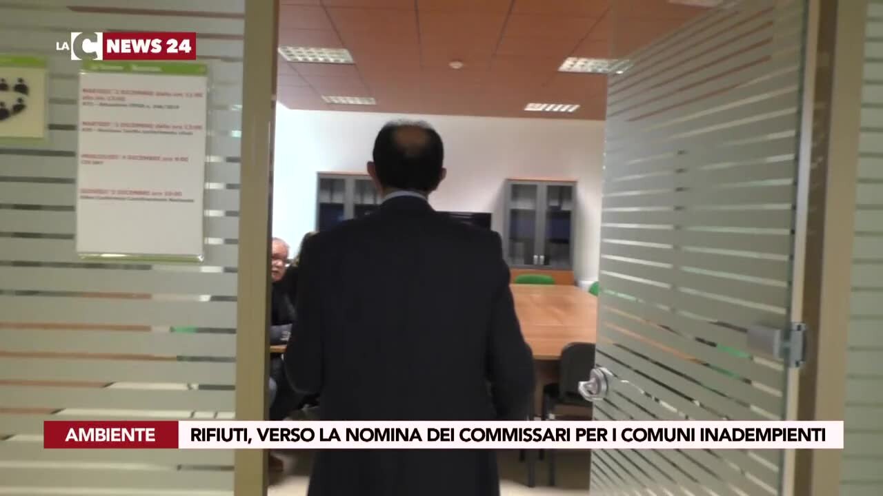 Rifiuti, verso la nomina dei commissari per i Comuni inadempienti