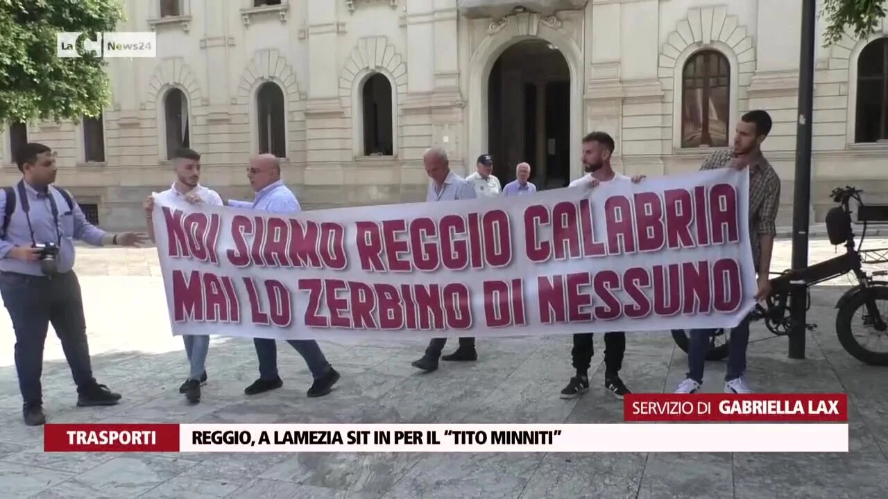 Reggio, a Lamezia sit in per il “Tito Minniti”