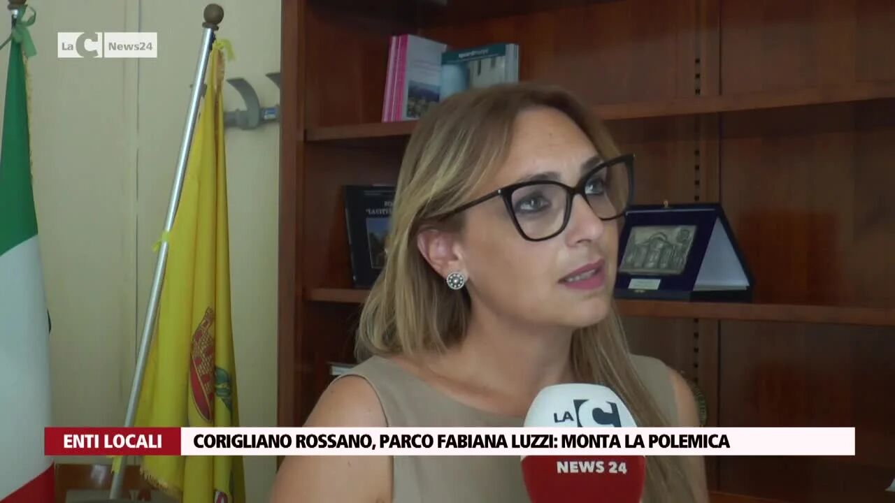 Corigliano Rossano, parco Fabiana Luzzi: monta la polemica