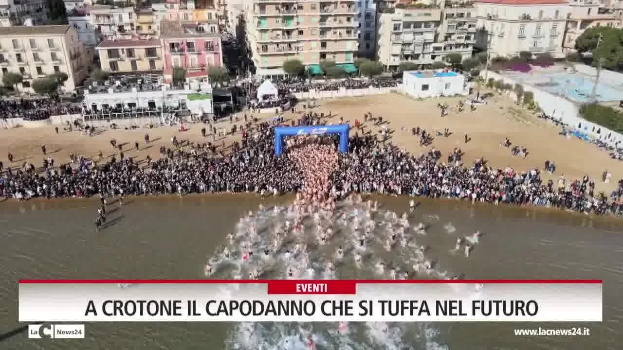 A Crotone il Capodanno che si tuffa nel futuro