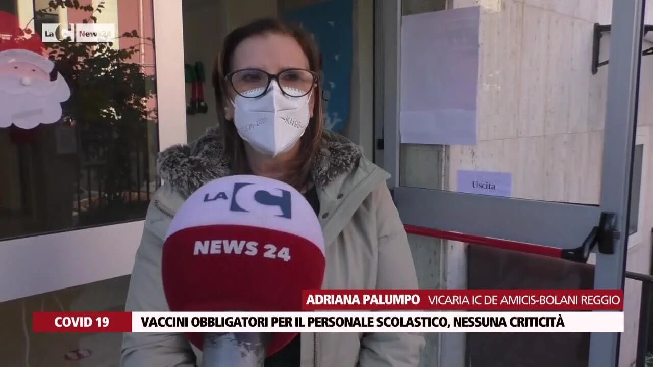 Vaccini obbligatori per il personale scolastico, nessuna criticità