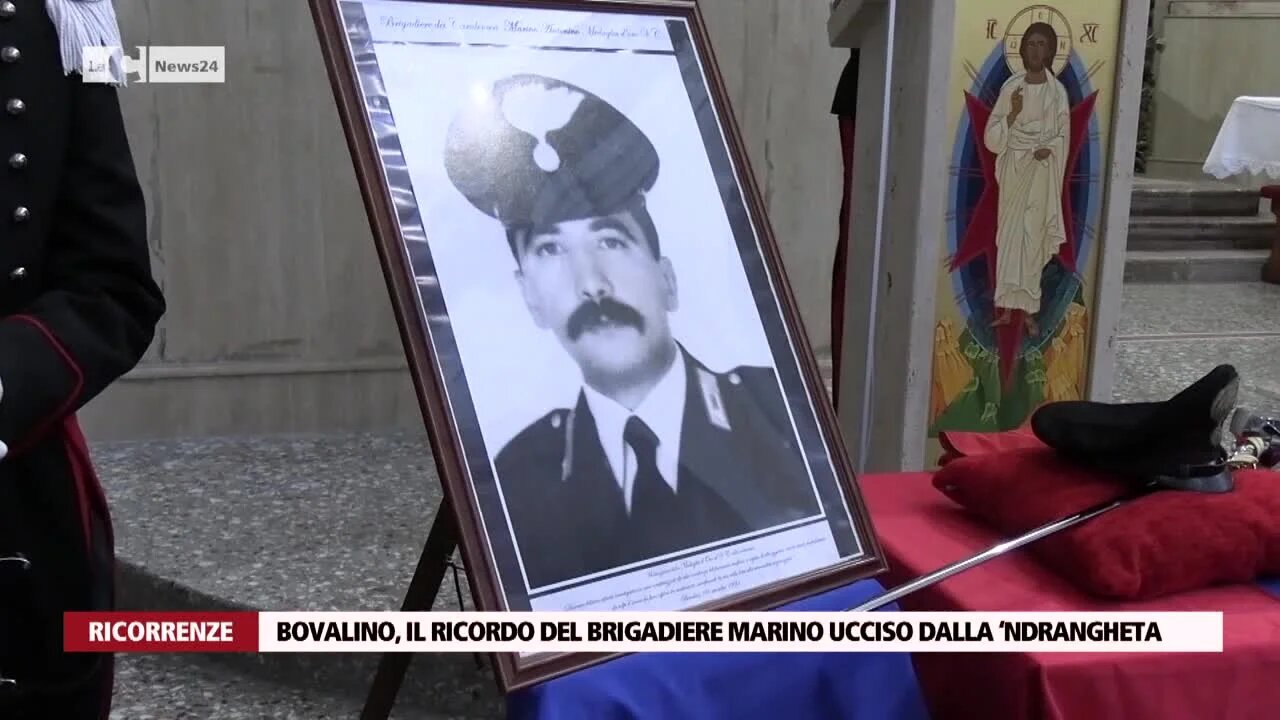 Bovalino, il ricordo del brigadiere Marino ucciso dalla ‘Ndrangheta