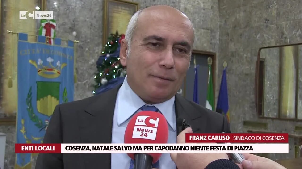 Cosenza, Natale salvo ma per Capodanno niente festa di piazza