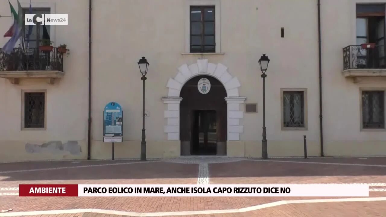 Parco eolico in mare, anche Isola Capo Rizzuto dice no