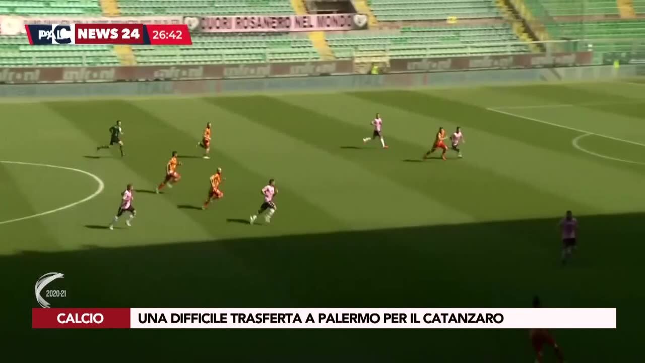 Una difficile trasferta a Palermo per il Catanzaro