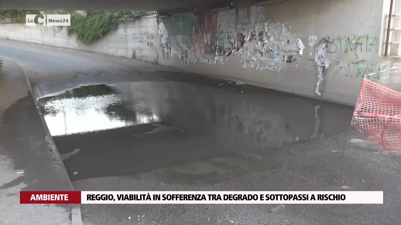Reggio, viabilità in sofferenza tra degrado e sottopassi a rischio