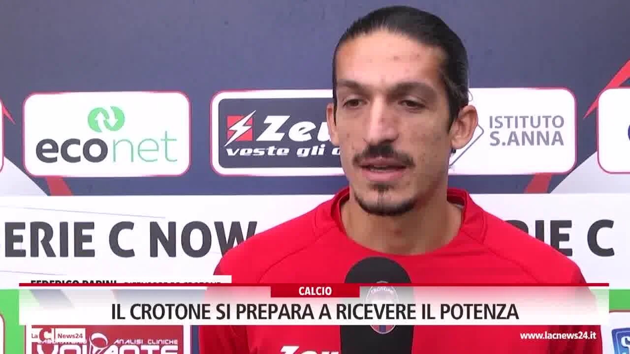 Il Crotone si prepara a ricevere il Potenza