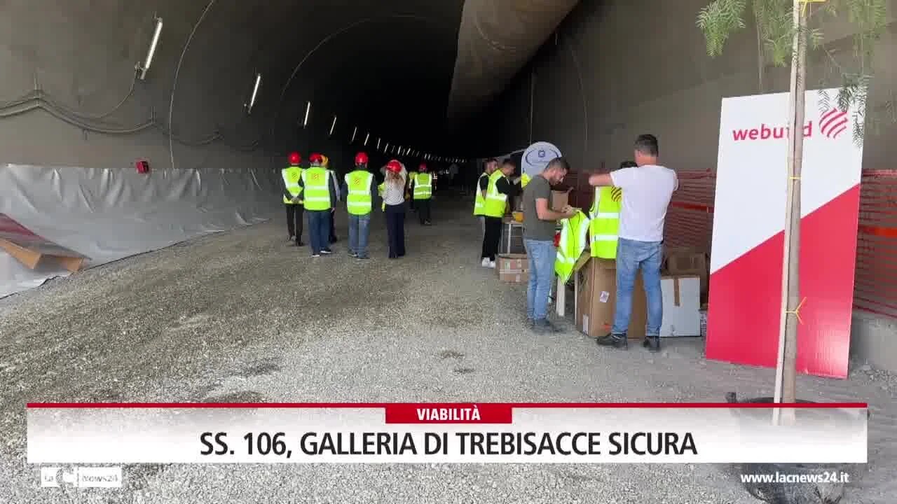 Ss 106, galleria di Trebisacce sicura