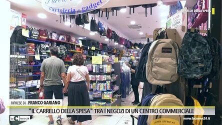 Rubrica Il Carrello della spesa - Tra i negozi di un centro commerciale