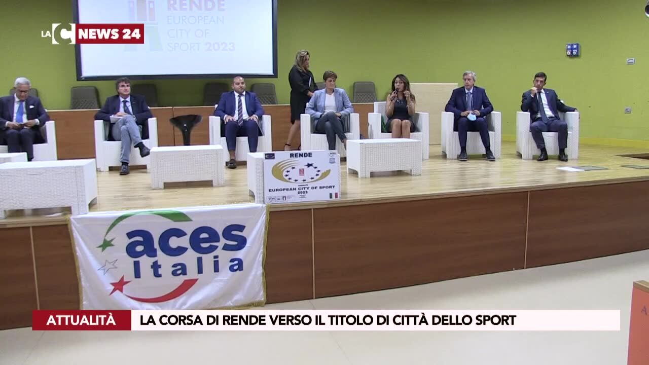 La corsa di Rende verso il titolo di città dello sport