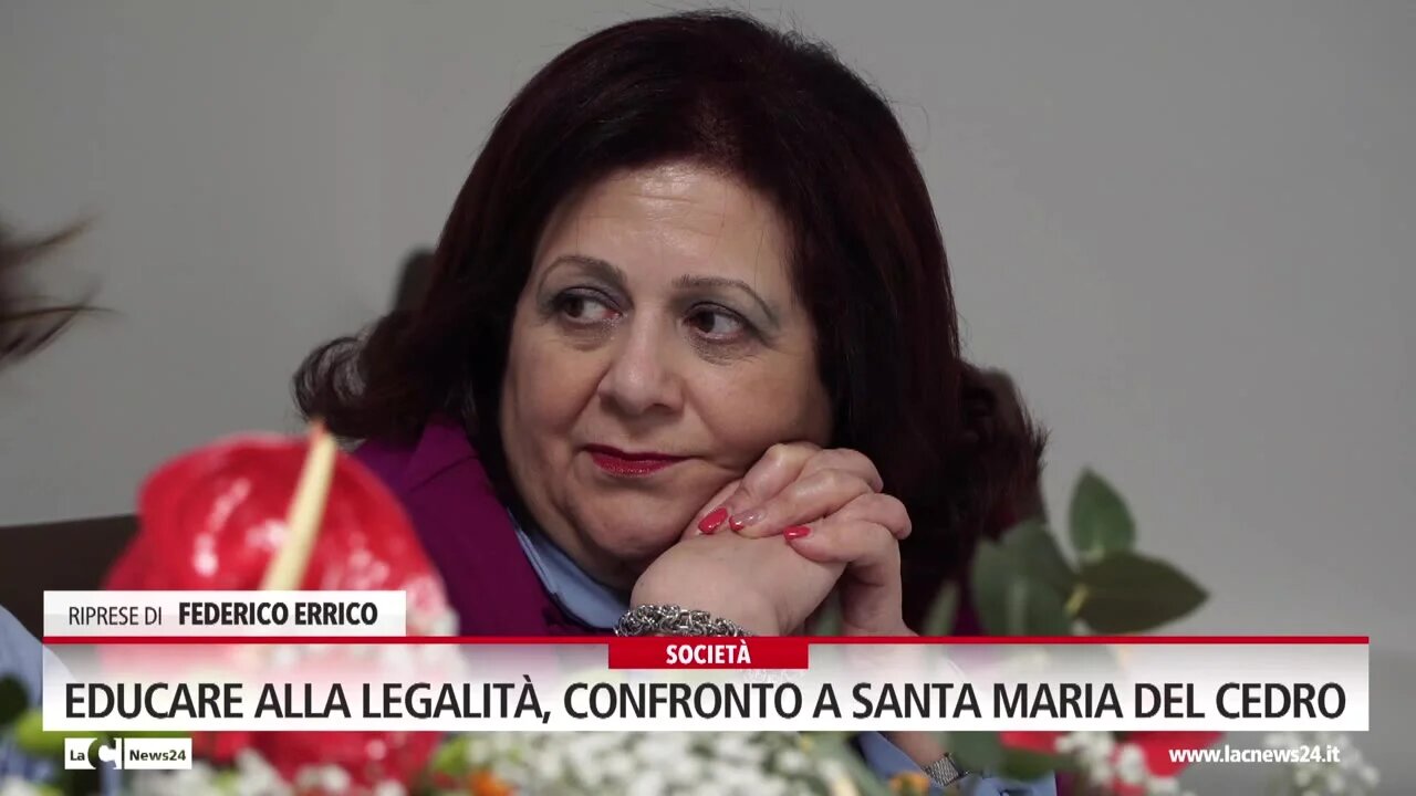 Educare alla legalità, confronto a Santa Maria del Cedro