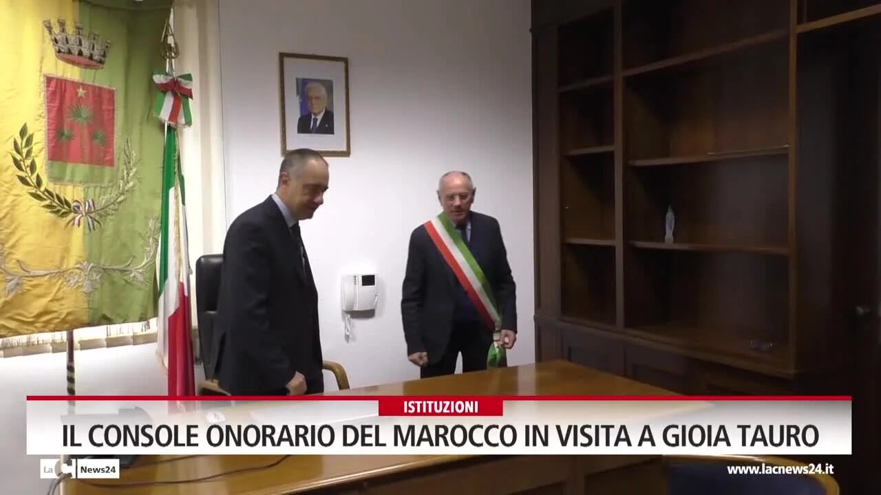 Il Console onorario del Marocco in visita a Gioia Tauro