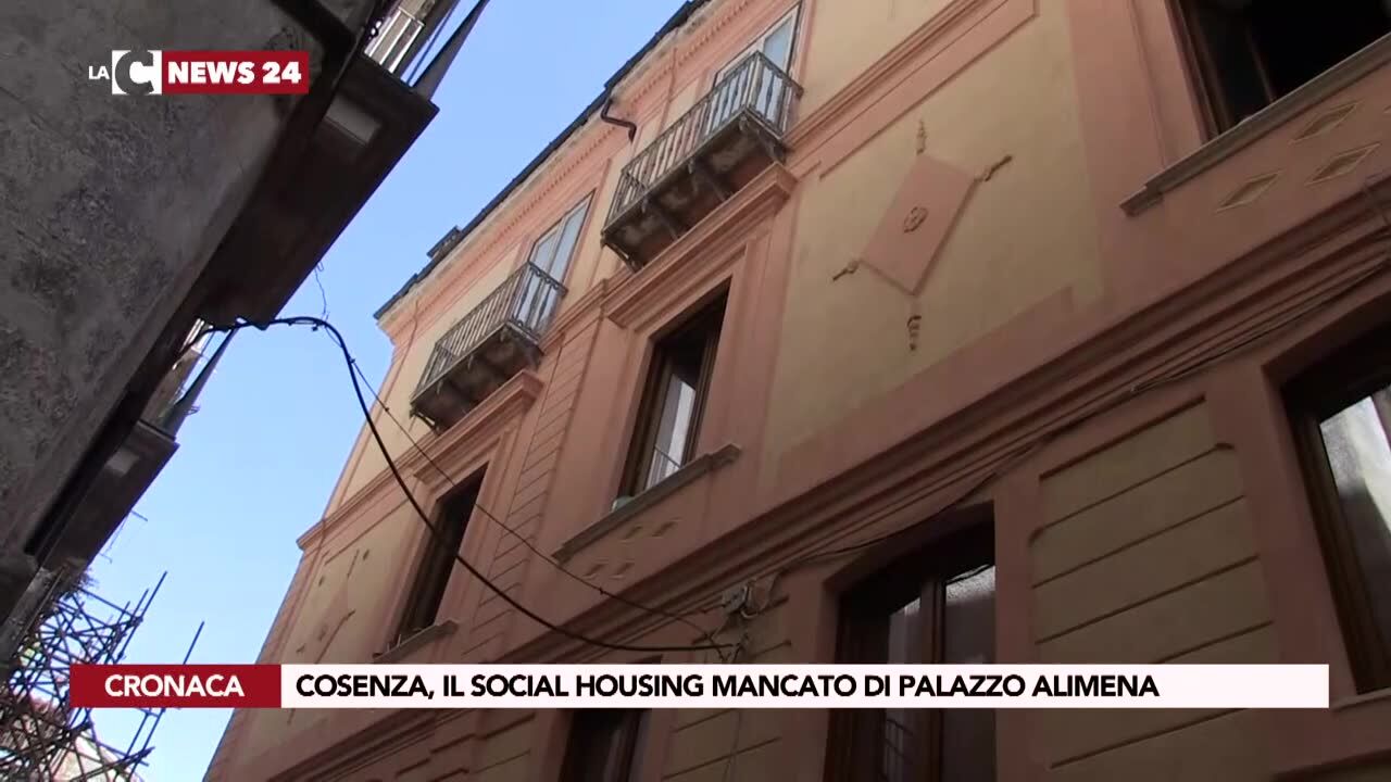 Cosenza, il Social Housing mancato di Palazzo Alimena