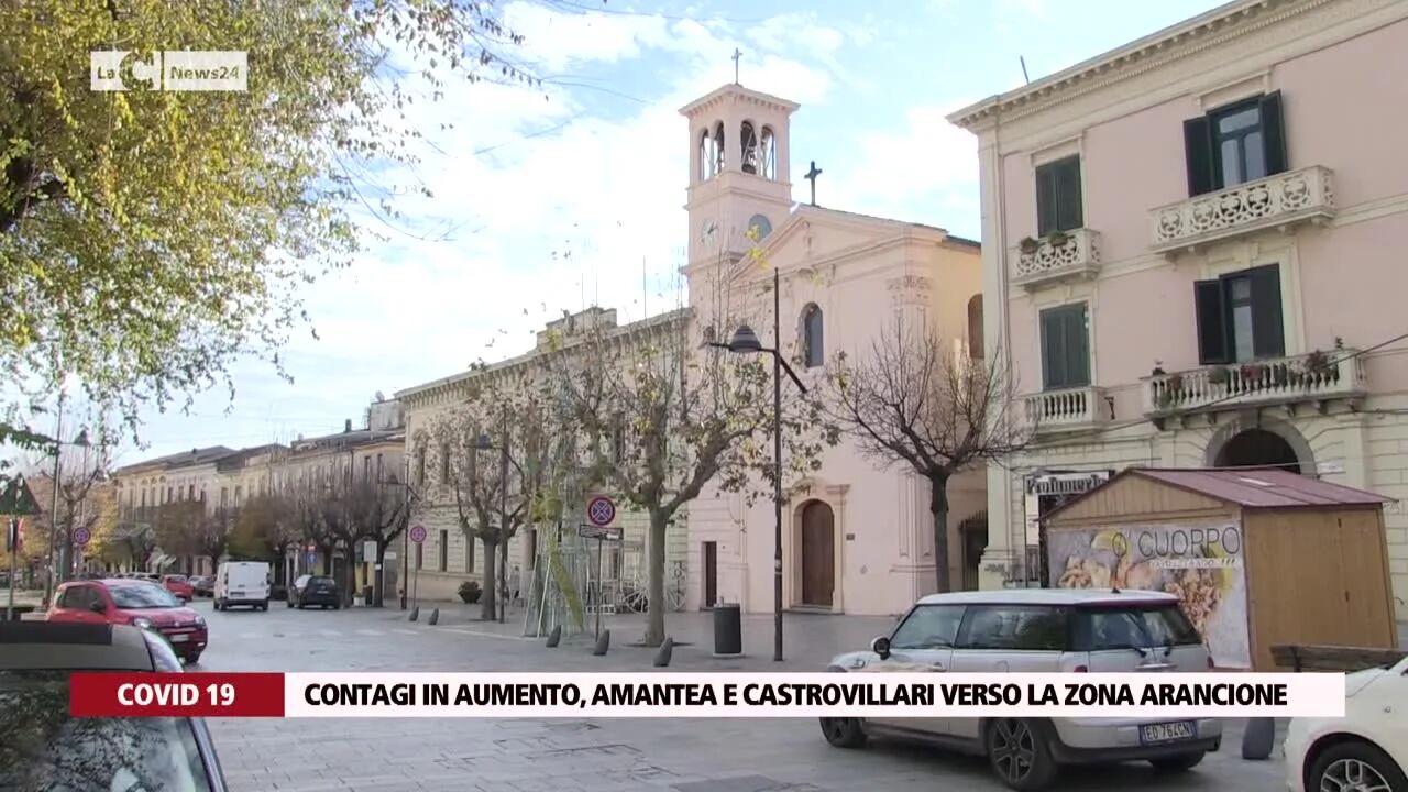 Contagi in aumento, Amantea e Castrovillari verso la zona arancione